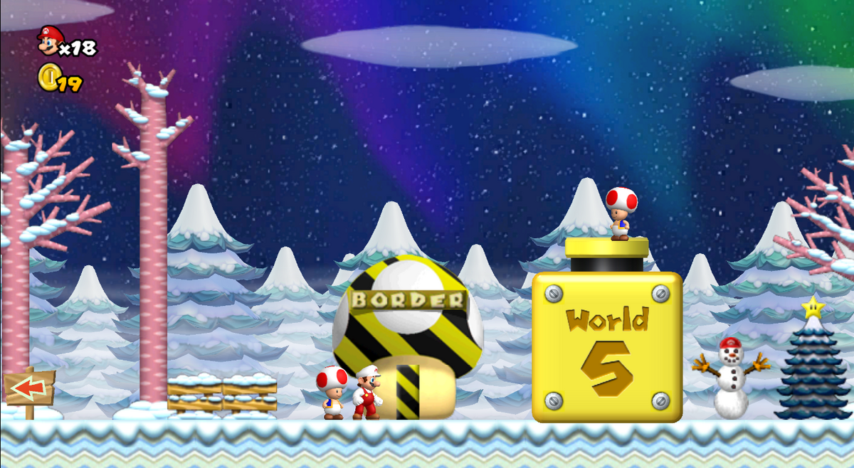 World 1Cannon (Newer Holiday Special) Newer Super Mario Bros. Wiki