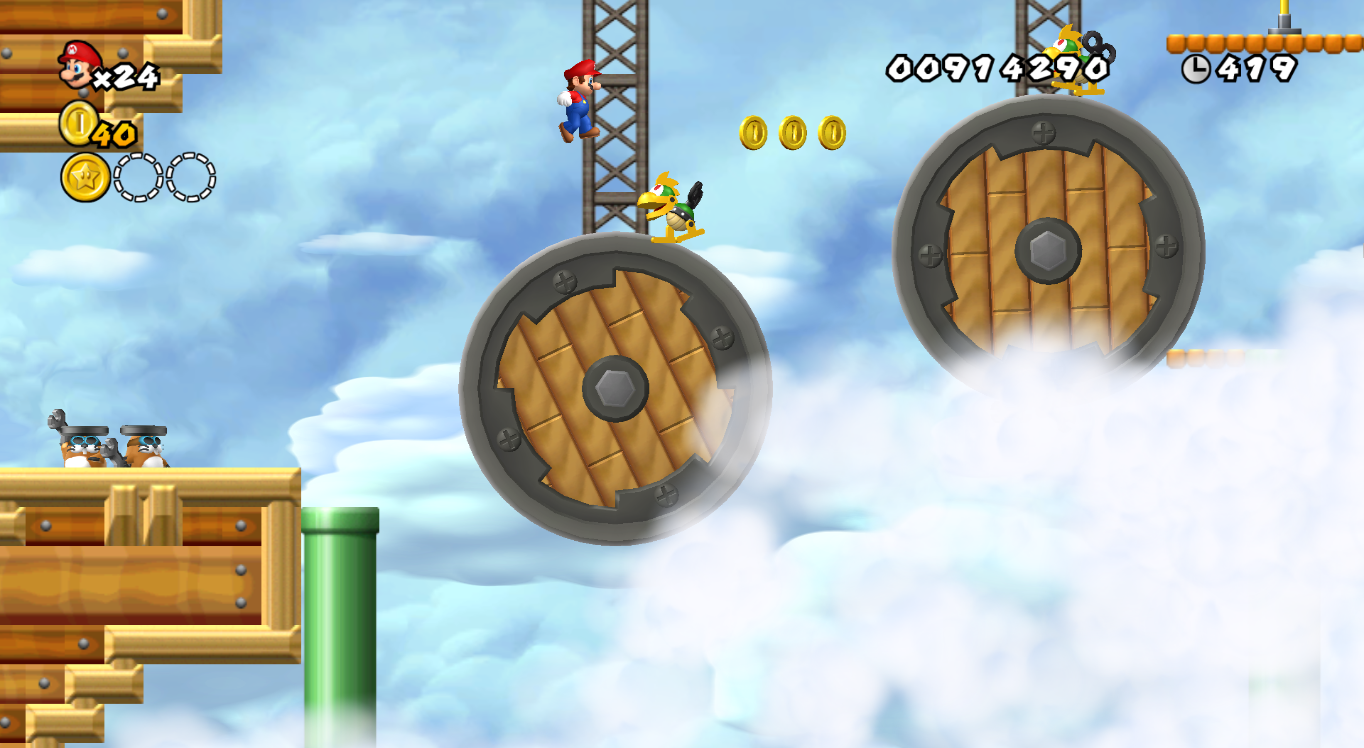 World 6 (New Super Mario Bros. Wii), Wii Wiki