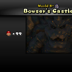 Bowser's Castle (Newer Super Mario Bros. Wii)