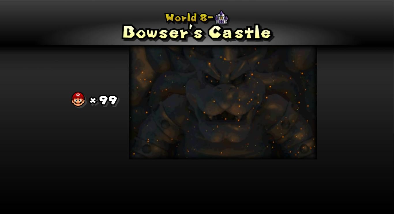Bowser's Castle (Newer Super Mario Bros. | Newer Super Mario Wiki | Fandom