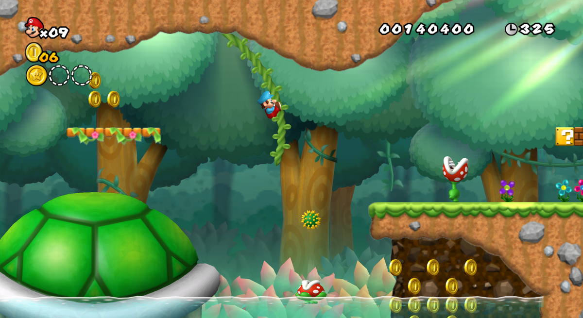 Super Mario Bros. Wii V0.5 - Jogos Online Wx