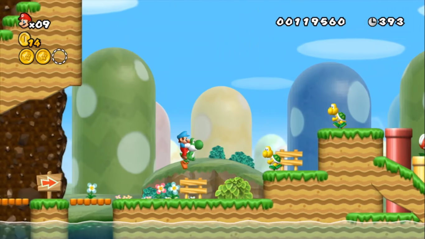 New Super Mario Bros. Wii - Mundo 1