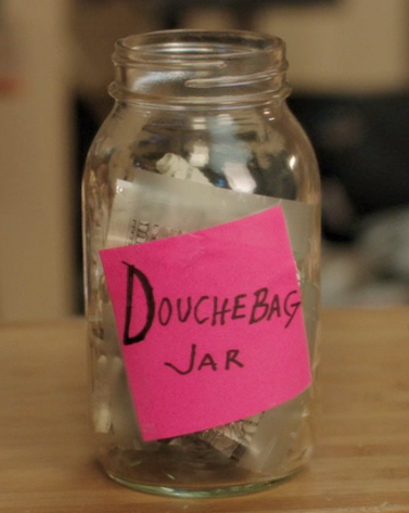 Douchebag Jar, New Girl Wiki