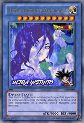 Zone with ultra instinct!card game: break the limit of the gods