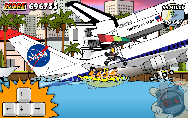 Miami Shark Flash Game - The Shark Menace Takes a Trip to Miami