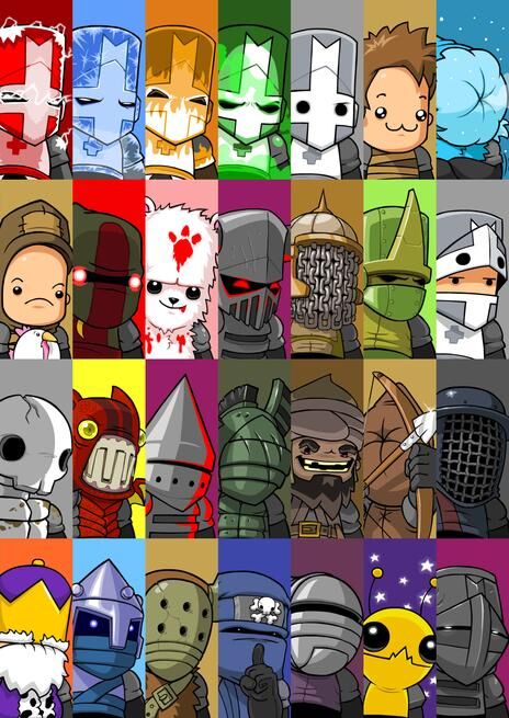 Castle Crashers, Heroes Wiki