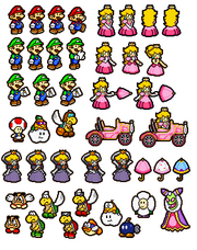 Paper Mario Sprites