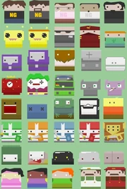 This image shows many other characters that were going to appear in Guppy: The Seed Of God.