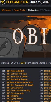 The Death of Faggot Federation