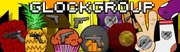 The Banner for the Glock Group Collection at Newgrounds.