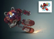 A redesign concept for P-BOT.