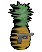 One of many "self-portraits" by Pineapple Socom.