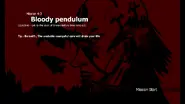 Bloody pendulum