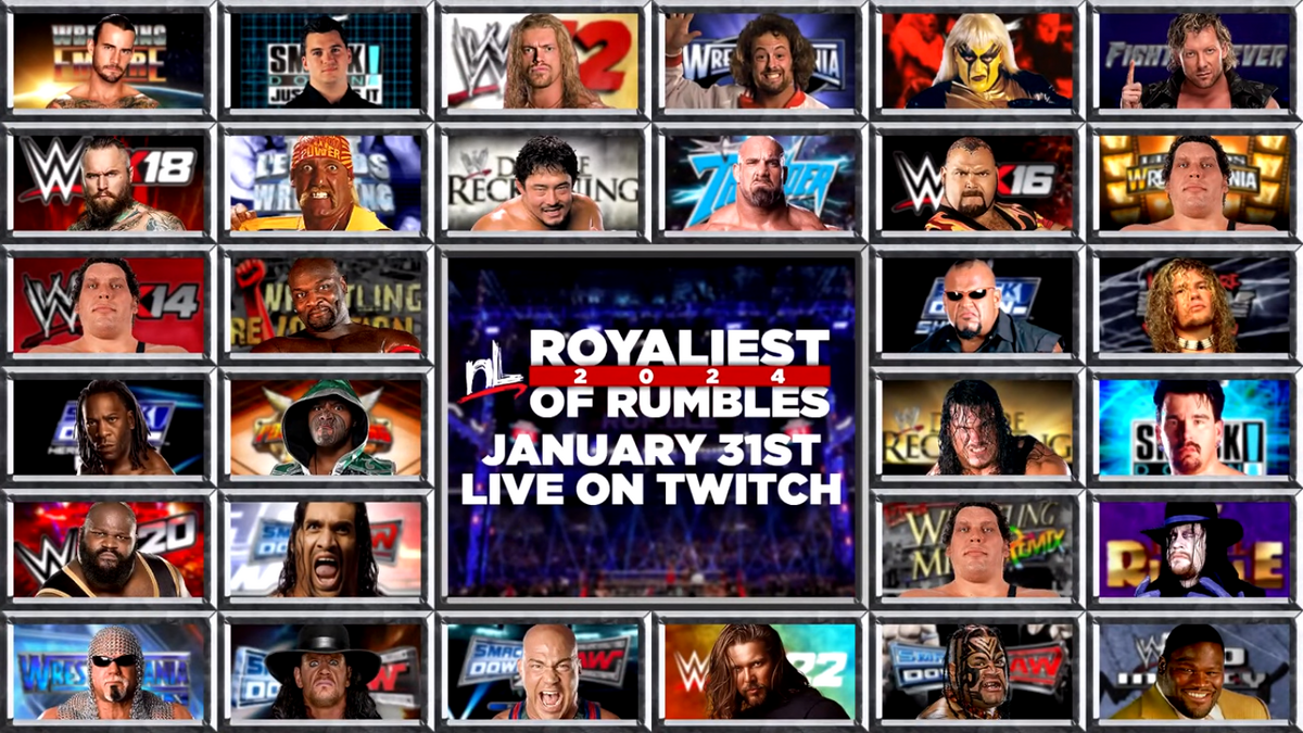 NL Royal Rumble Marathon 2024 Match 33 The Royaliest of Rumbles