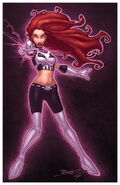 Jean Grey as the Punisher