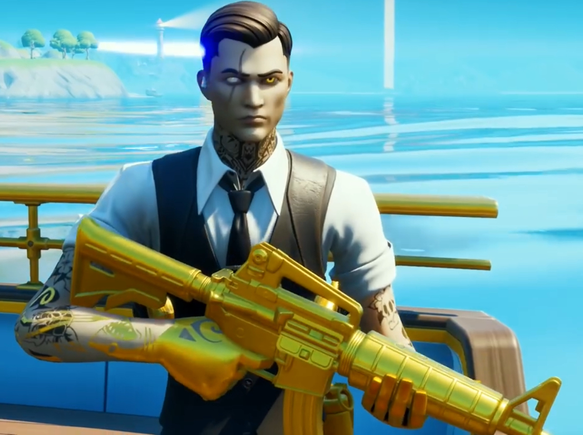 Recent update made Midas lose his golden touch : r/FortNiteBR