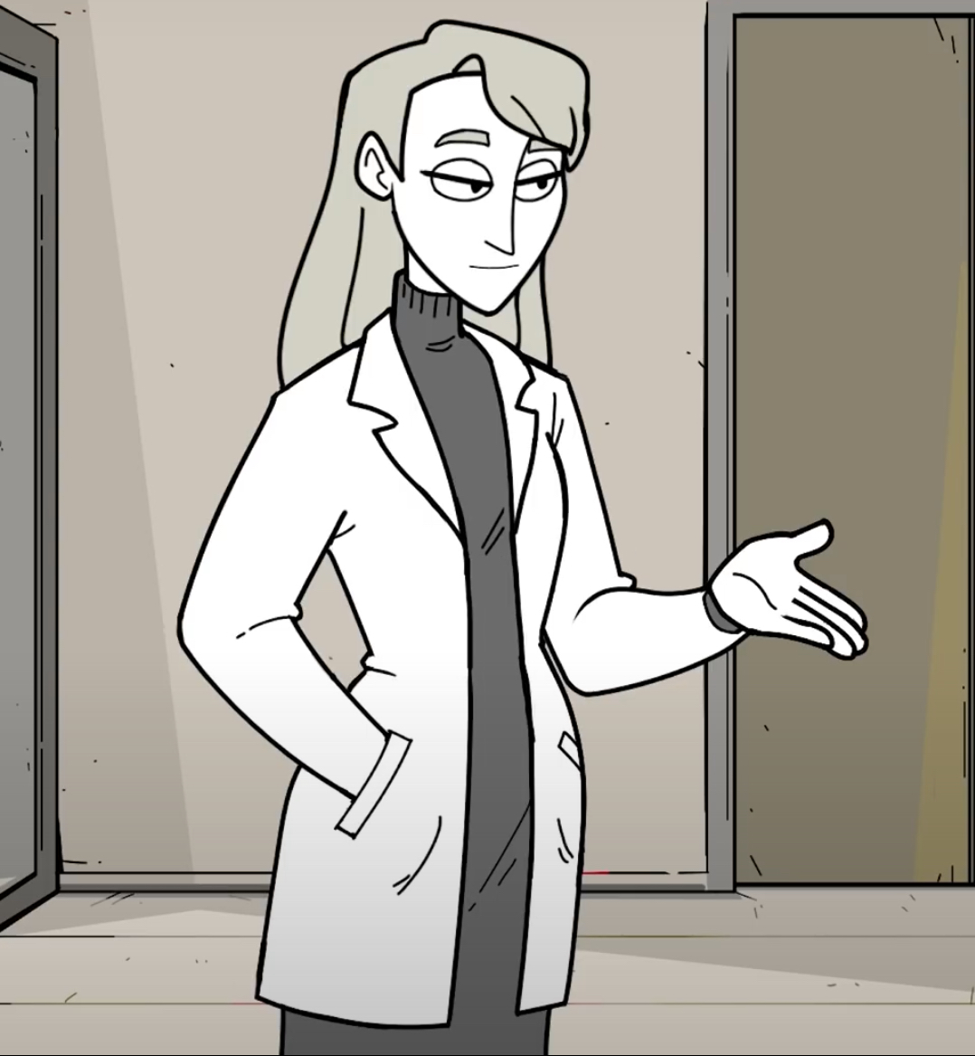 Dr.Buck SCP Animated- Tales From The Foundation Messy redraw (i don't know  if am allowed to post it here but really enjoy the character!) : r/SCP