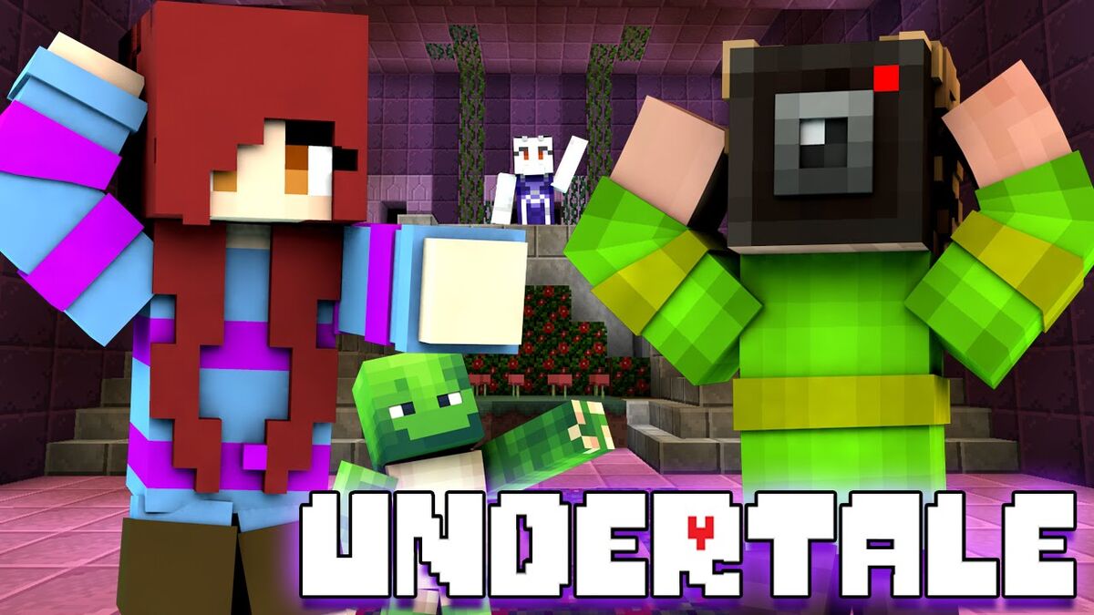 Undertale Genocide ending w/ Sans boss fight Minecraft Map