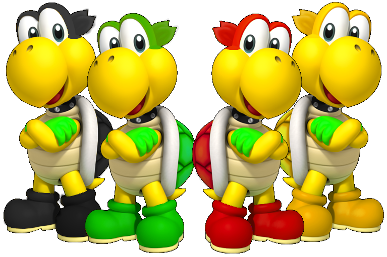 paper mario koopa bros