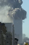 North tower collapses