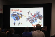 Concept and Final version of 70315 set