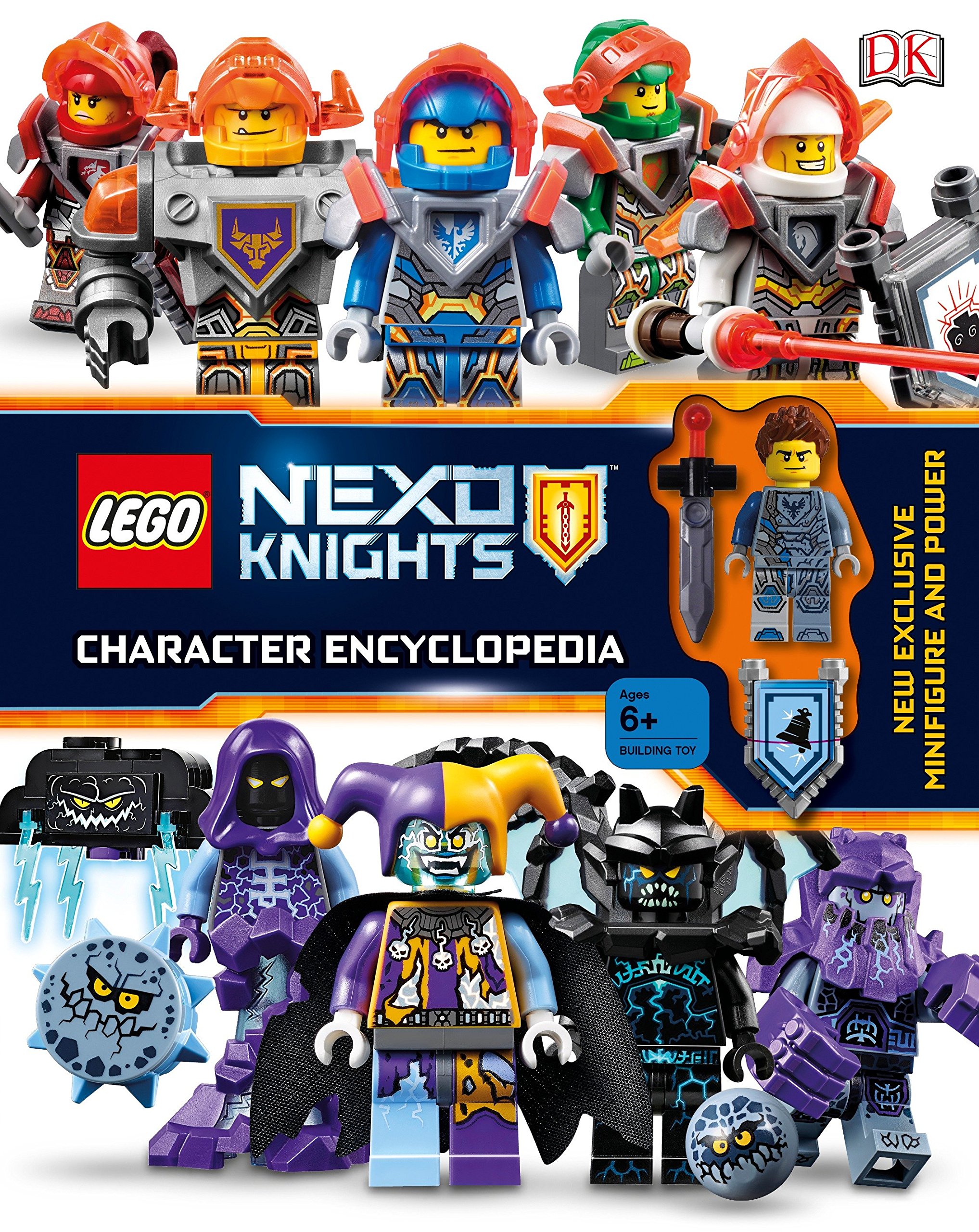Nexo Knights Minifigure Lance Clay Macy Aaron Jestro Megabyter Mini Figure 