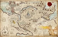 Map of Knighton in The Book of Monsters