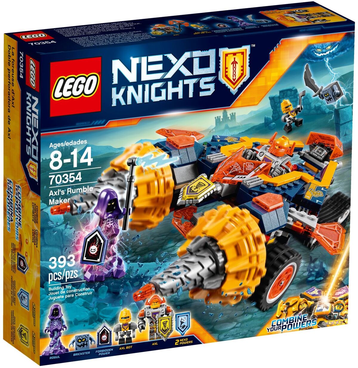 70354 Бур-машина Акселя | Nexo Knights Вики | Fandom