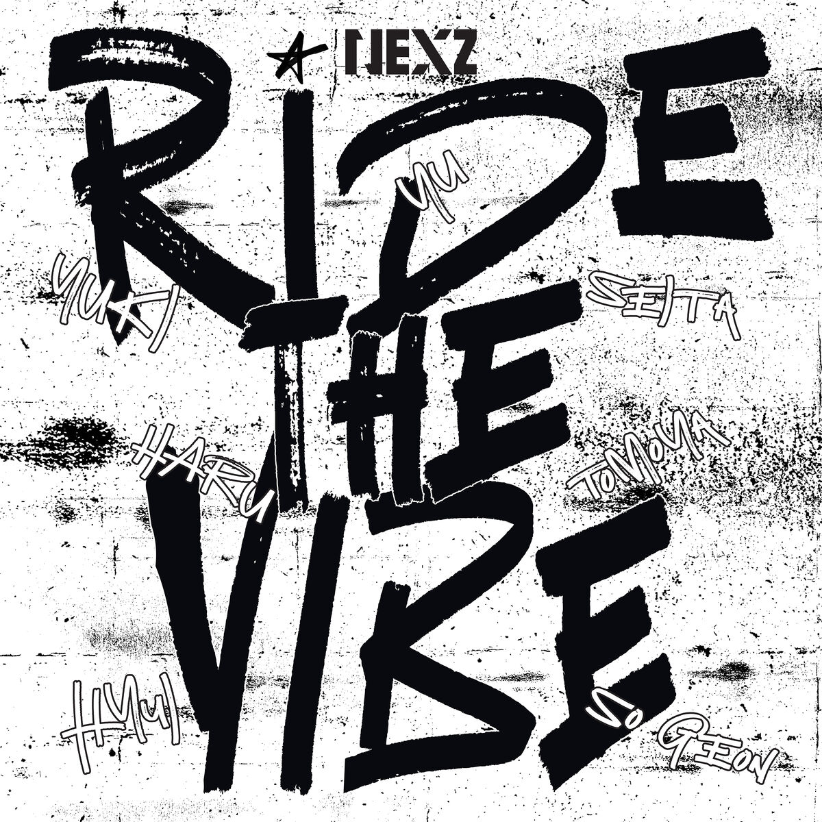 ☆メンバーサインCD◇NEXZ ネクスジ◇Ride the Vibe