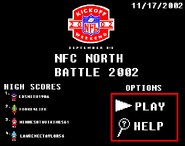 NNB02 Main Menu (MinnesotaVikings61 is located in the High Scores as number 3).