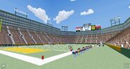 View of the North Endzone of Lambeau Field