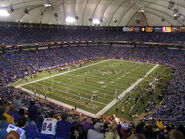 Metrodome Interior (Real Life)