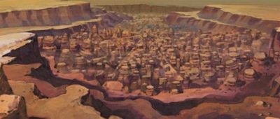 the village hidden in the sand