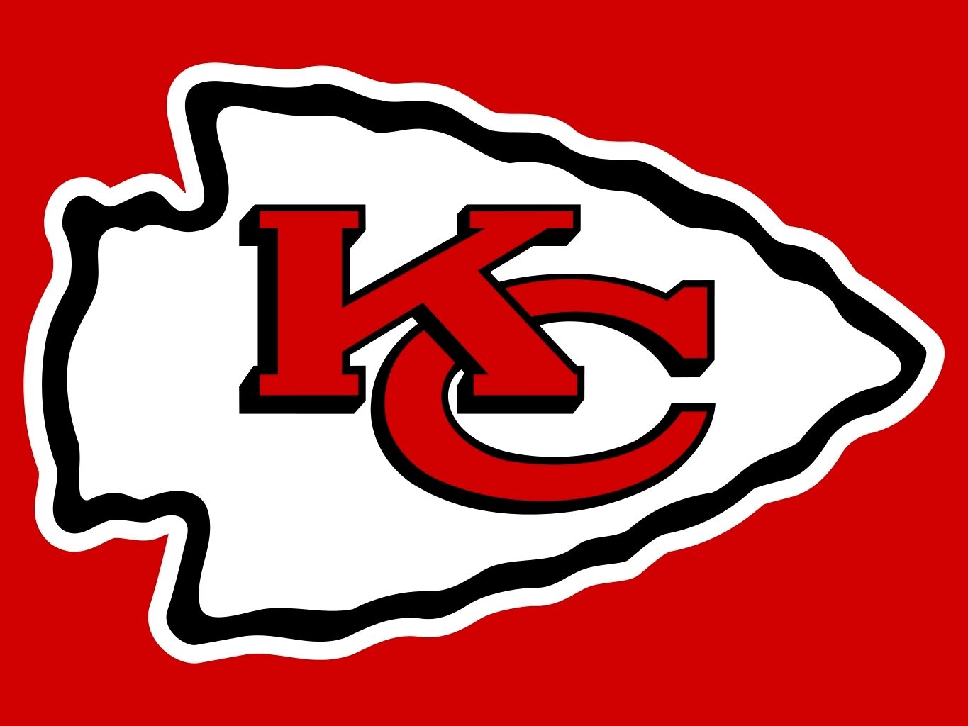 Kansas City Chiefs Logo Type; Kansas City Chiefs NFL Football Die