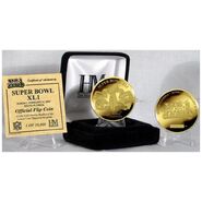 Saints vs. Patriots Super Bowl XLI Coin