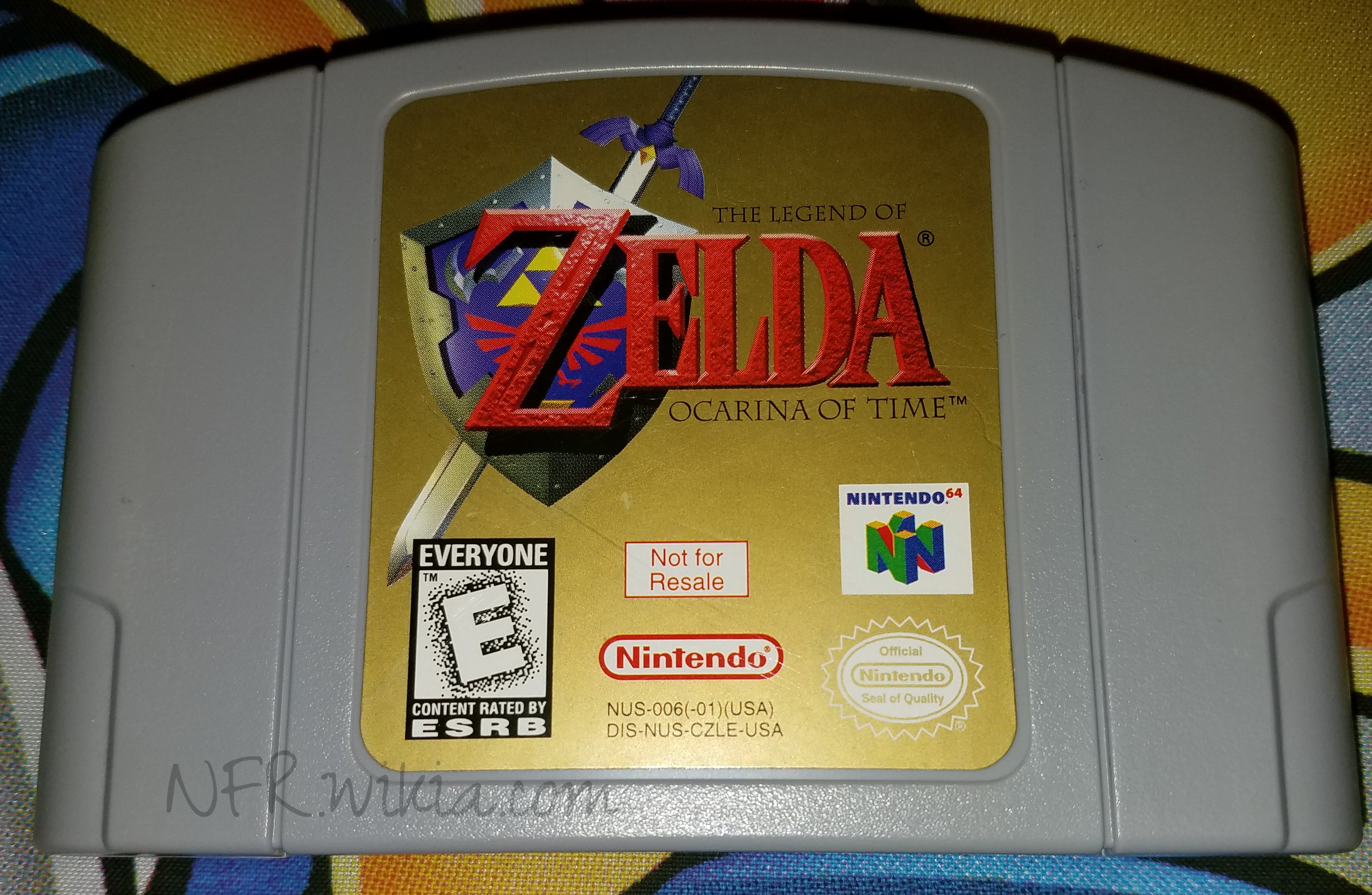 Legend of Zelda: Ocarina of Time [Not For Resale] Value - GoCollect  (nintendo-64-legend-of-zelda-ocarina-of-time-[not-for-resale] )