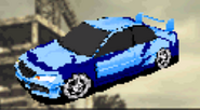 Mitsubishi Lancer Evolution VIII (Need for Speed: Most Wanted - GBA)