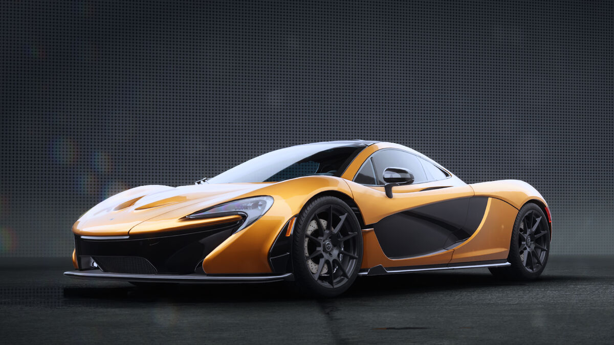 MCLAREN p1 коричневый