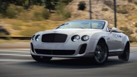 Bentley continental supersports convertible