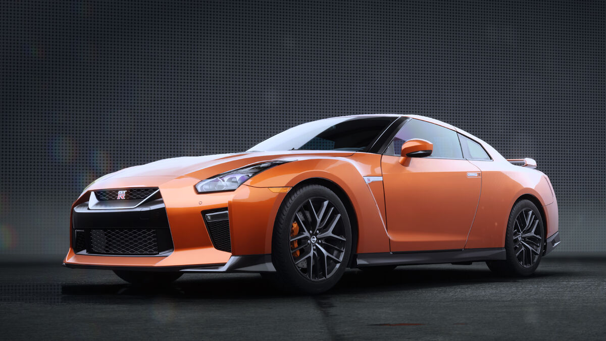 Nissan GTR Yellow Sports Car, Nissan GT-R Sports 2020 HD phone