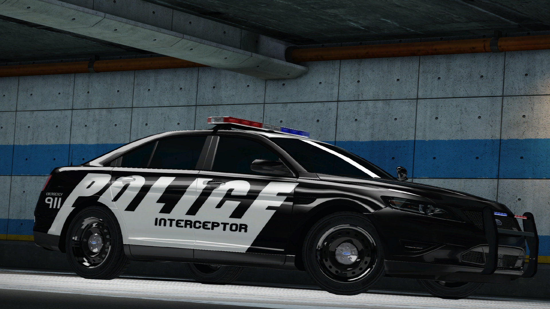 Ford Taurus Police Interceptor Engine