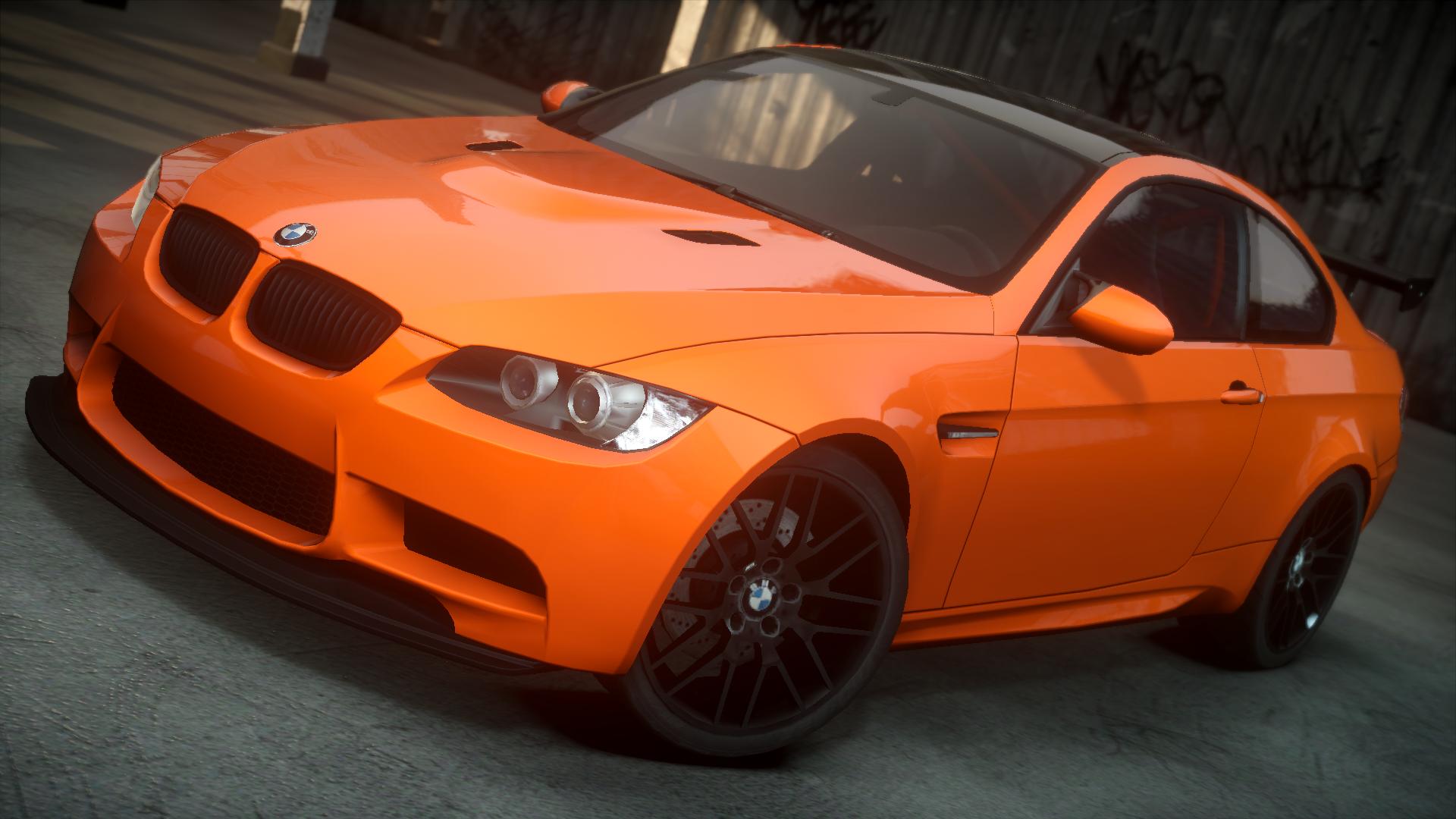 BMW m3 e92 Orange