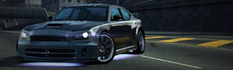 Dodge Charger SRT8 Super Bee (Blue Juggernaut)