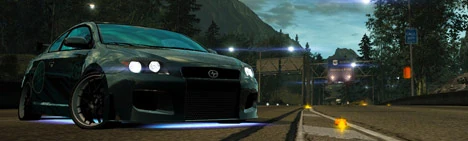 Scion tC (Blue Juggernaut)