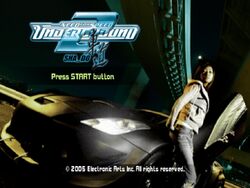 PS2 Sony Playstation 2 Need for Speed: Underground 2: SHA_DO Japanese