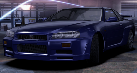 Nissan Skyline GT-R R34 (Poziom 3)