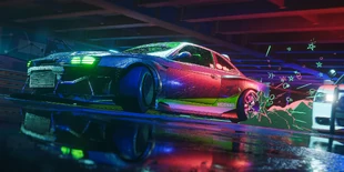 Silvia S14 escapando de la policía en lo que parece un túnel.