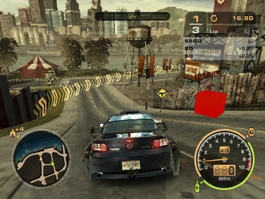 Need for Speed: Most Wanted (2005) Red Pickup (PlayStation 2 Demo)