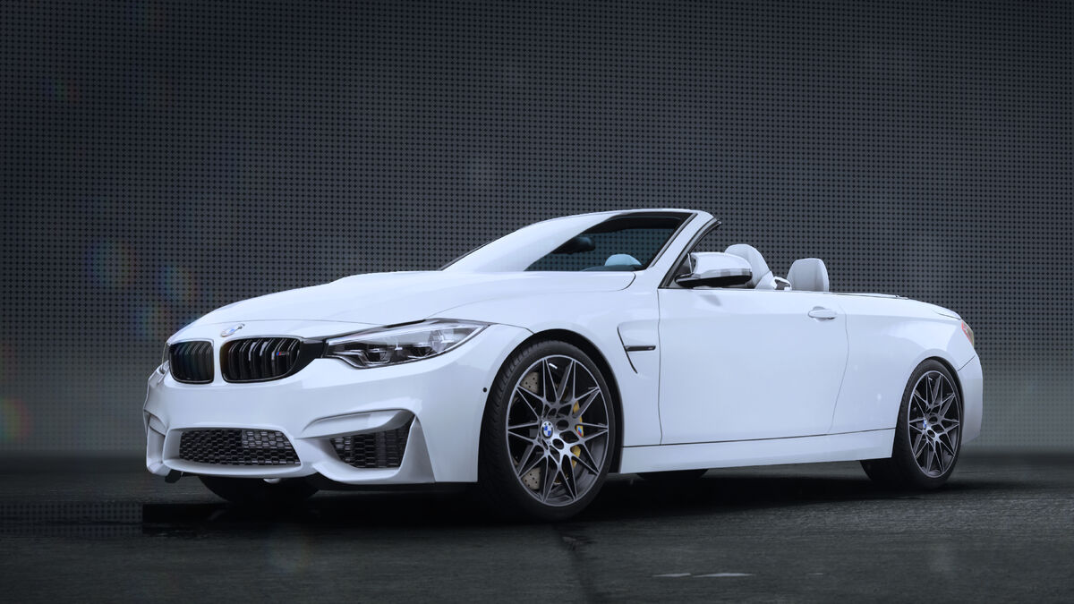 Cabrio BMW 4 белый матовый