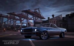 Chevrolet El Camino SS (Blue Juggernaut)
